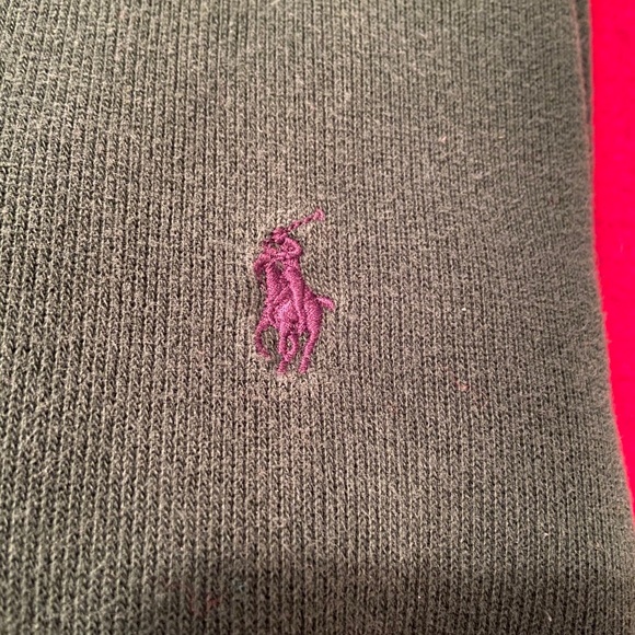 Polo Ralph Lauren XXL green L sleeve quarter zip - Picture 2 of 4